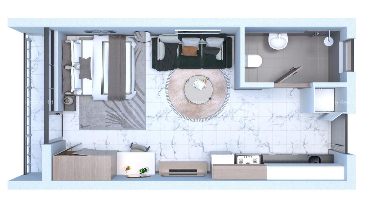 Studio Apartment with Gym in Kitisuru - 11