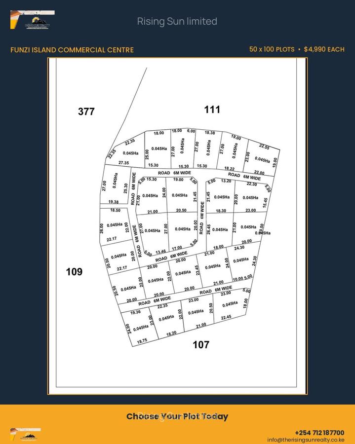 0.126 ac Land at Funzi Island Land For Sale - 3