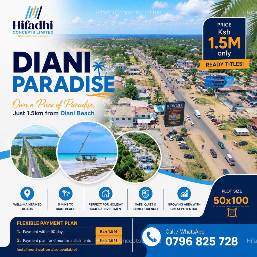 Land in Diani - 9