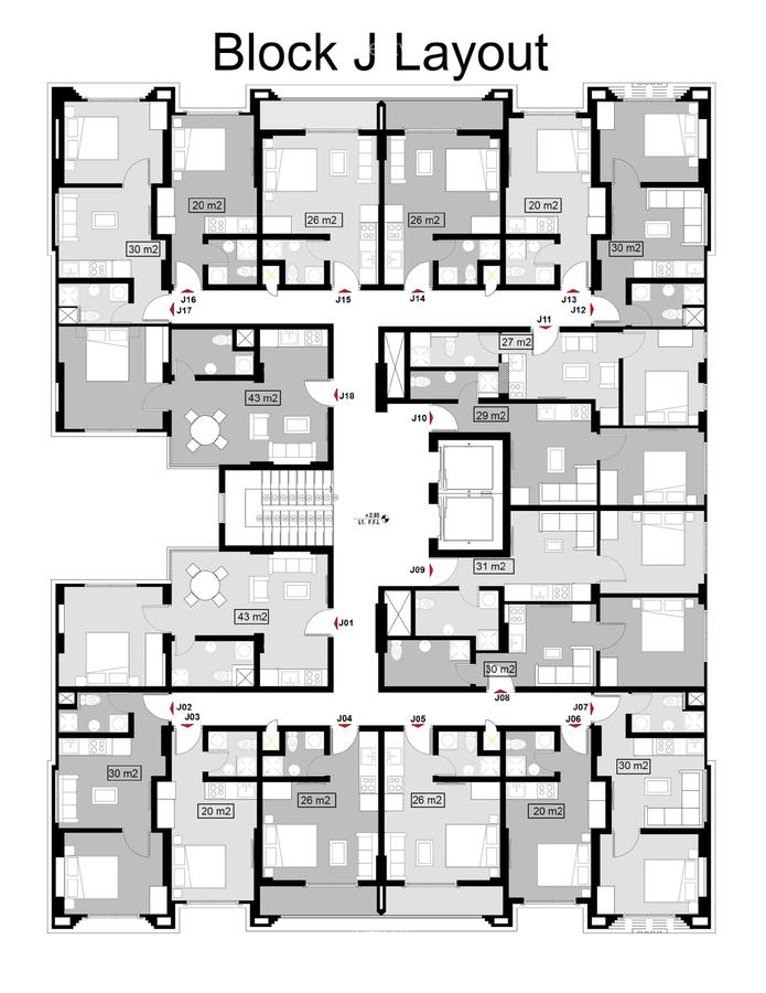 1 Bed Apartment with En Suite at Chady Road - 1