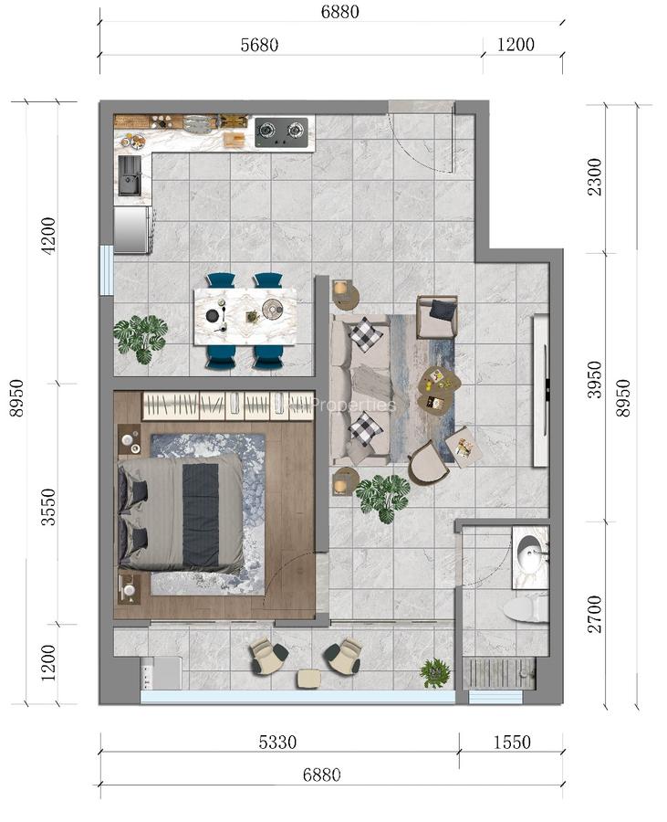 4 Bed Apartment with En Suite in Kilimani - 8