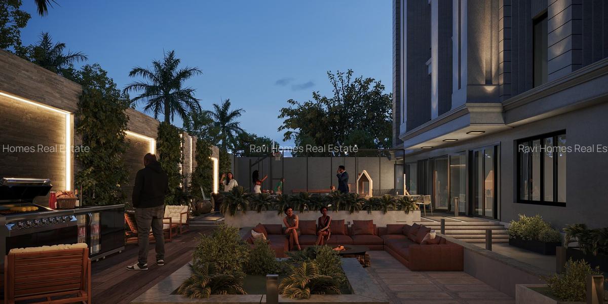 1 Bed Apartment with Swimming Pool at Muthithi Road - 15