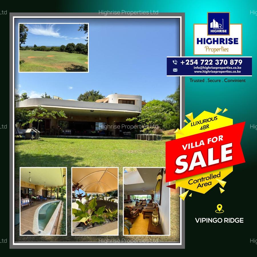 4 Bed Villa with En Suite in Vipingo - 1