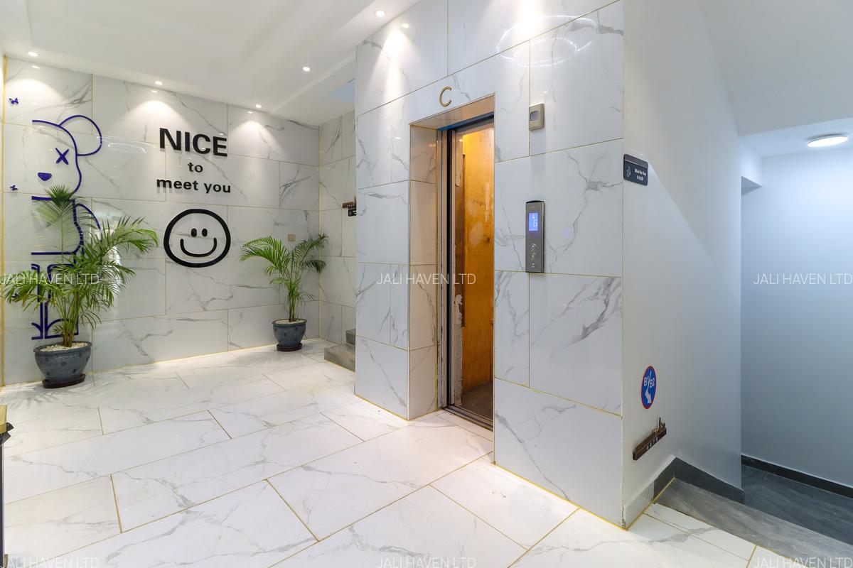 Serviced Studio Apartment with Gym in Kilimani - 15