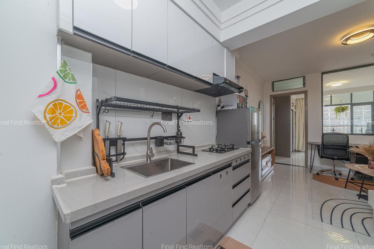 Furnished 1 Bed Apartment with Backup Generator in Westlands Area - 5