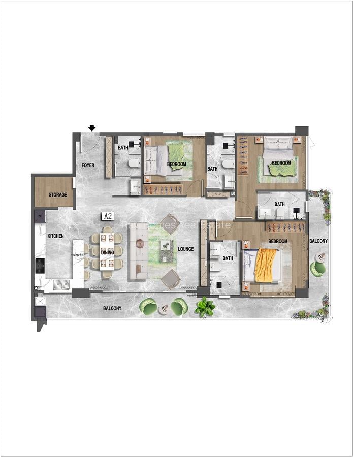 1 Bed Apartment with Swimming Pool in Westlands Area - 6