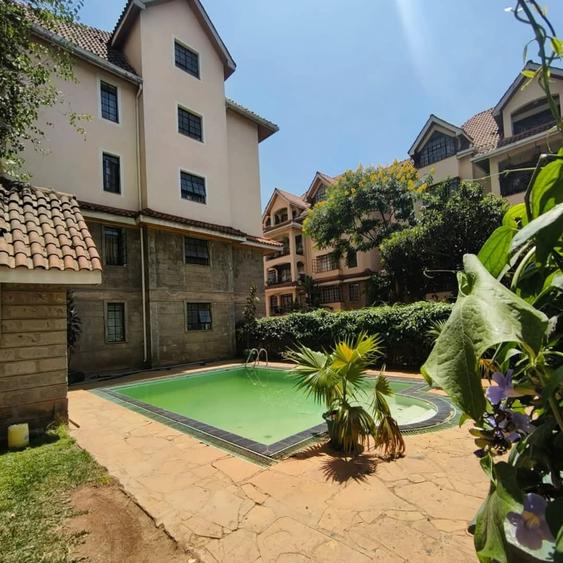 3 bed apartment with en suite at kilimani