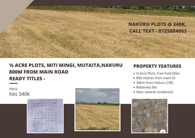 Land in Nakuru