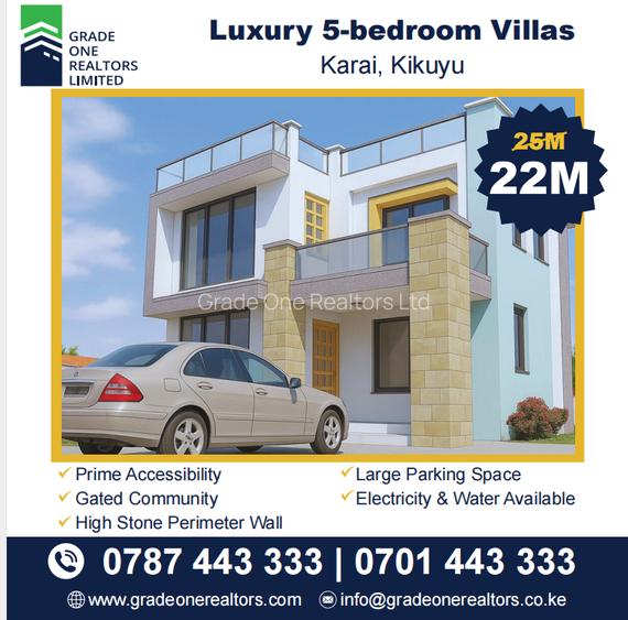 5 Bed House with En Suite at Karai