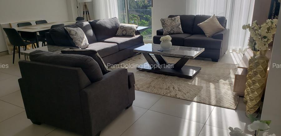 Furnished 3 Bed Apartment with En Suite in Kilimani