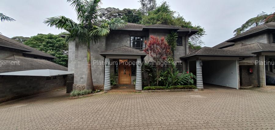 4 Bed House with En Suite at Peponi Rd