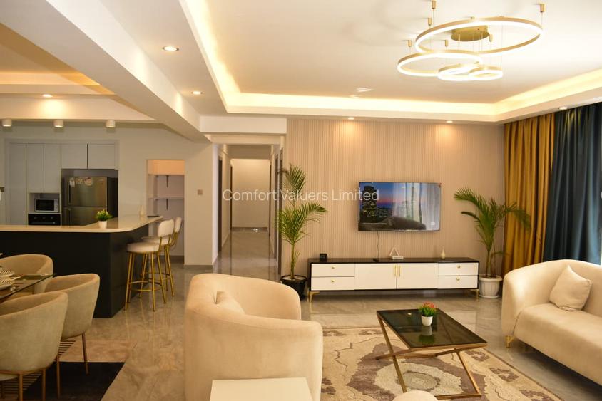 Serviced 4 Bed Apartment with En Suite at Kilimani