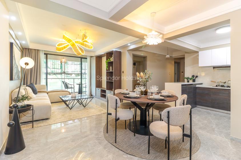 3 Bed Apartment with Swimming Pool in Kilimani