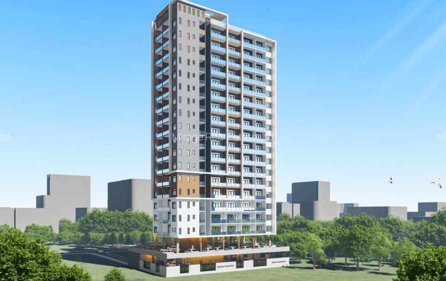 2 Bed Apartment with Swimming Pool in Kilimani