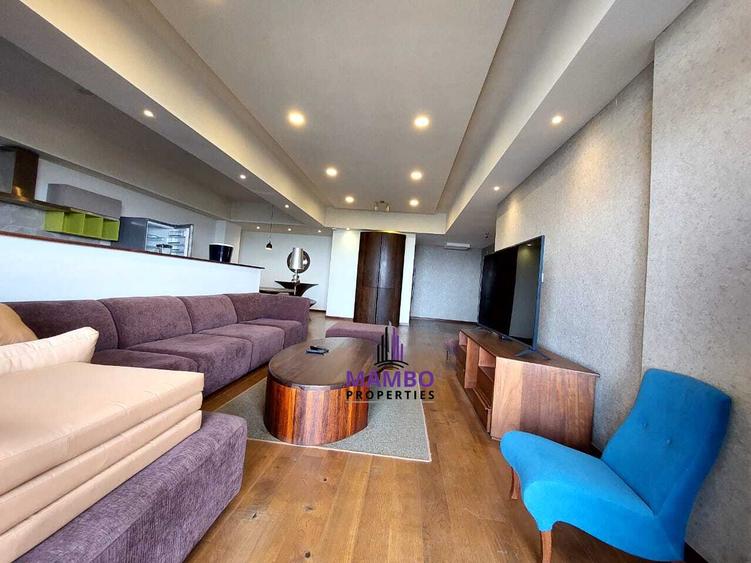 furnished 3 bed apartment with en suite at general mathenge