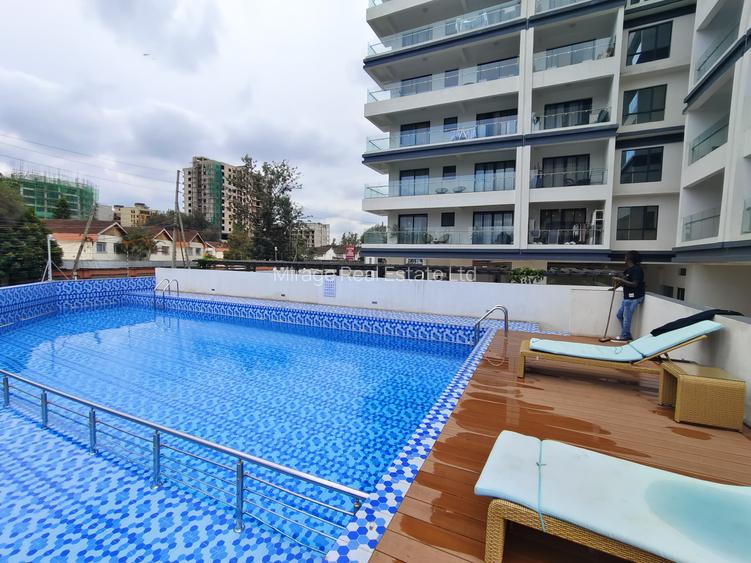 2 Bed Apartment with Swimming Pool in Kilimani