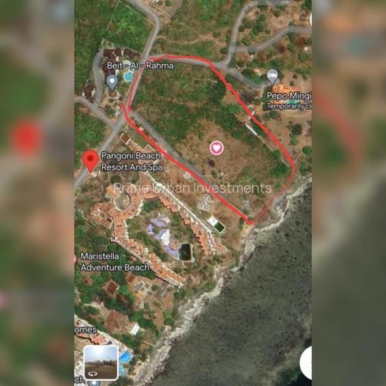 13,152 m² Land in Shanzu