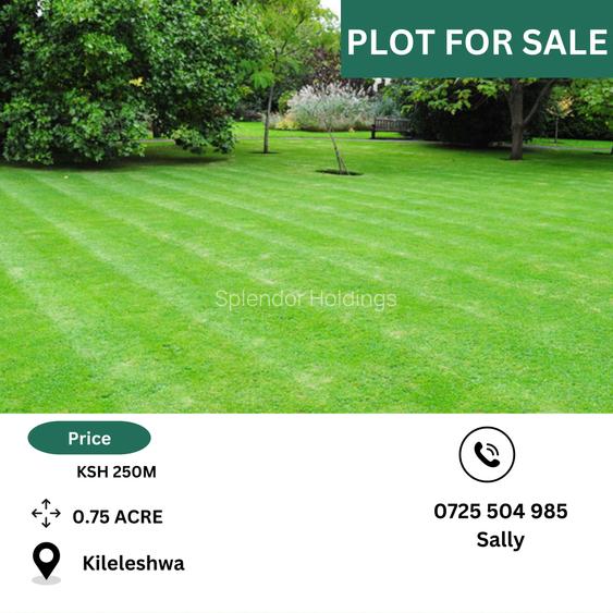 0.75 ac Land in Kileleshwa