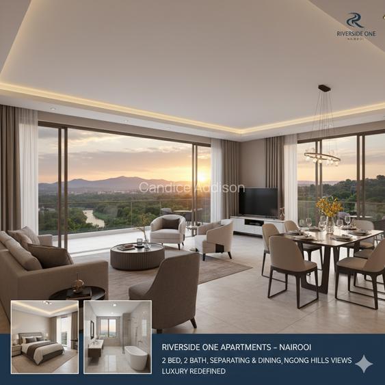 2 Bed Apartment with En Suite at Riverside Dr