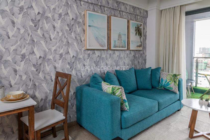 Furnished 1 Bed Apartment with Swimming Pool at Kilimani