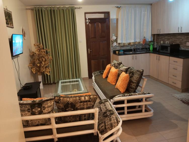 serviced studio apartment with en suite at naivasha road