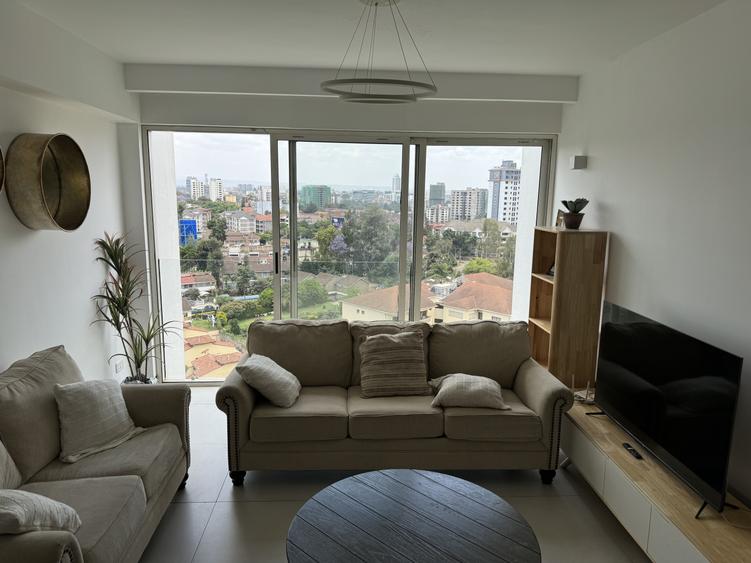 Furnished 2 Bed Apartment with En Suite in Kilimani