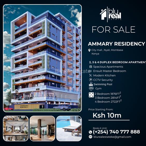 Serviced 3 Bed Apartment with En Suite at Mombasa