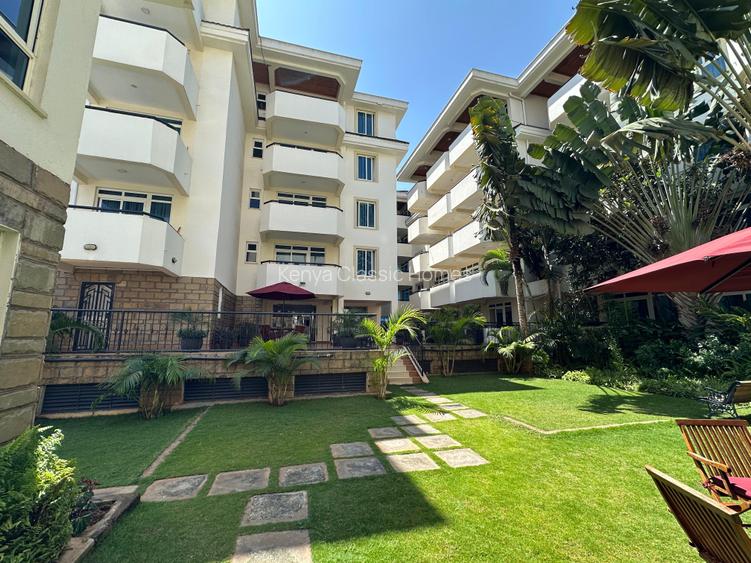 Furnished 1 Bed Apartment with Borehole at Kilimani