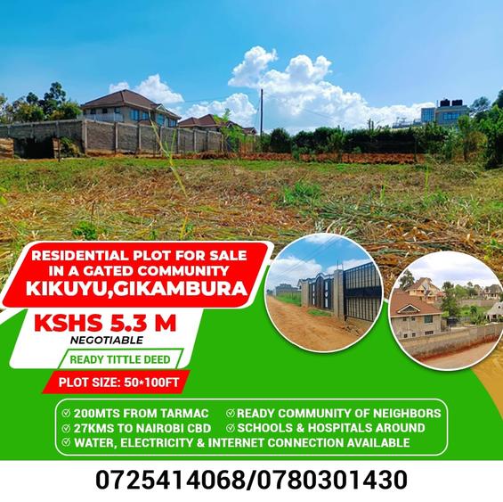 500 m² Residential Land at Green View Estate