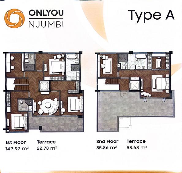 5 Bed Villa with En Suite at Njumbi Road