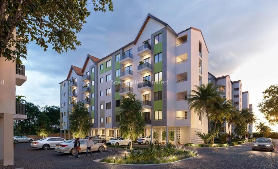 1 Bed Apartment with Swimming Pool at Ruaka