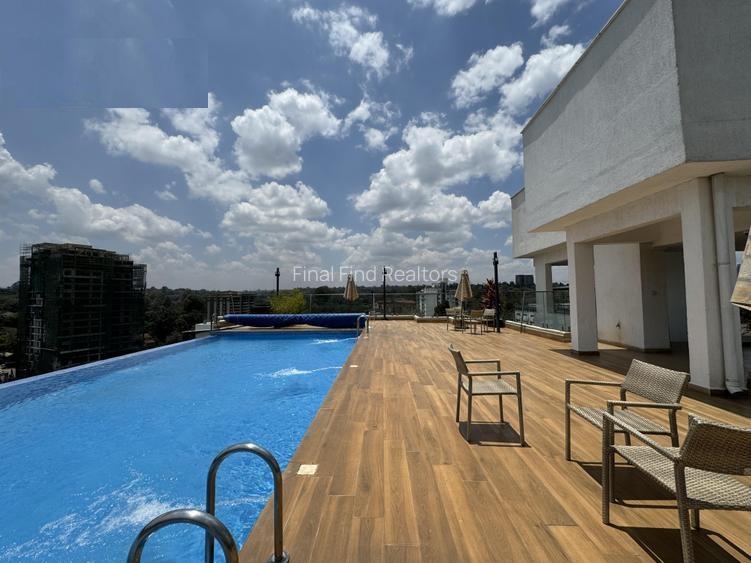 Furnished 1 Bed Apartment with Swimming Pool in Westlands Area