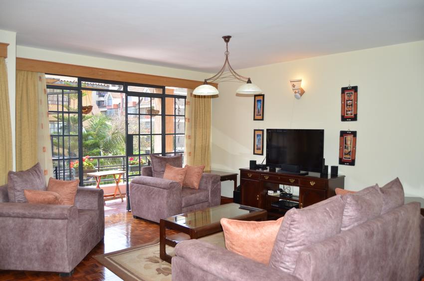 Furnished 2 Bed Apartment with En Suite at Riara Rd