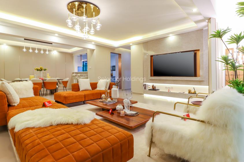 Furnished 5 Bed Apartment with En Suite in Kilimani