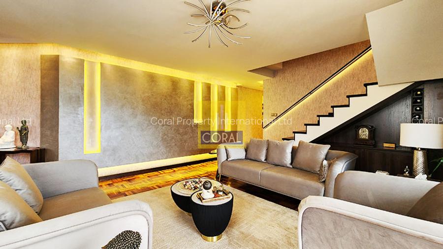 4 Bed Apartment with Borehole in Rhapta Road