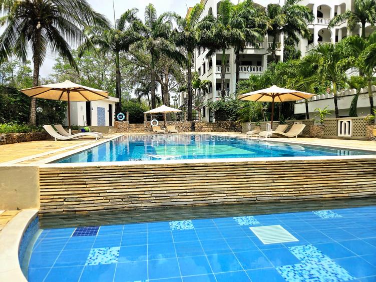 Furnished 2 Bed Apartment with Swimming Pool in Diani
