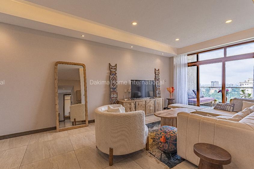 Furnished 2 Bed Apartment with En Suite in General Mathenge