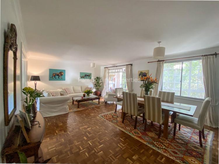 Furnished 3 Bed Apartment with En Suite in Muthaiga