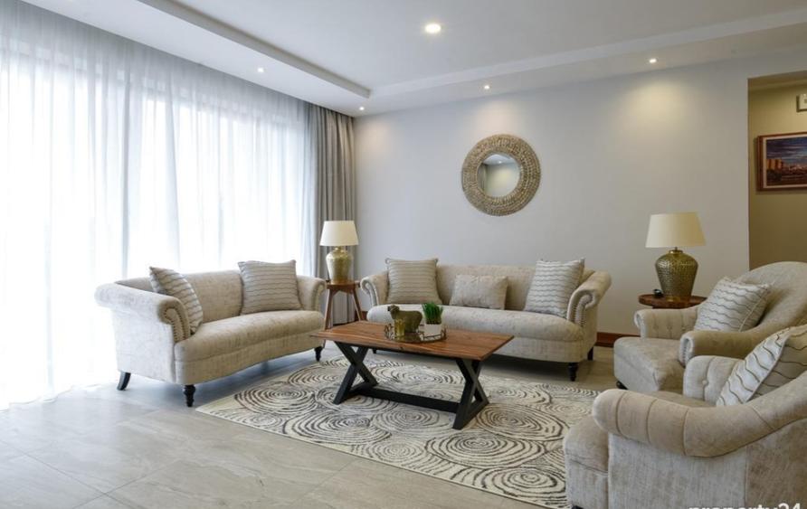 Furnished 3 Bed Apartment with En Suite in Rhapta Road