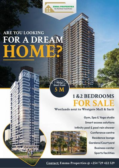 Serviced 1 Bed Apartment with En Suite at Peponi Road