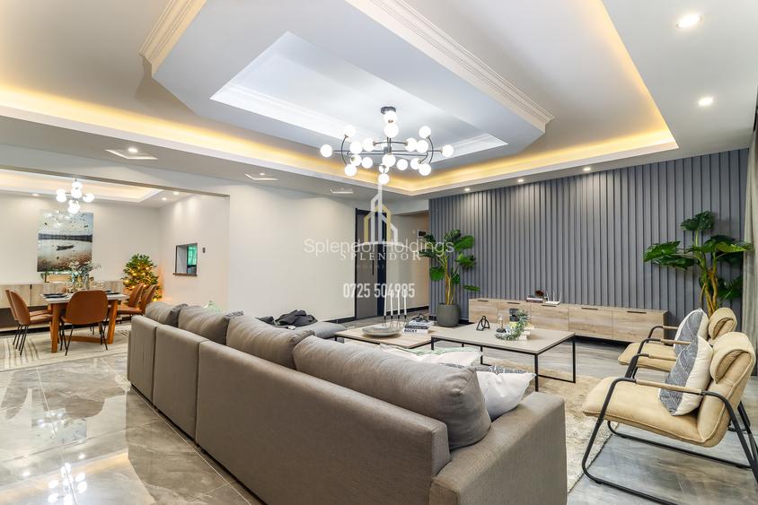 Serviced 5 Bed Apartment with En Suite in Kileleshwa