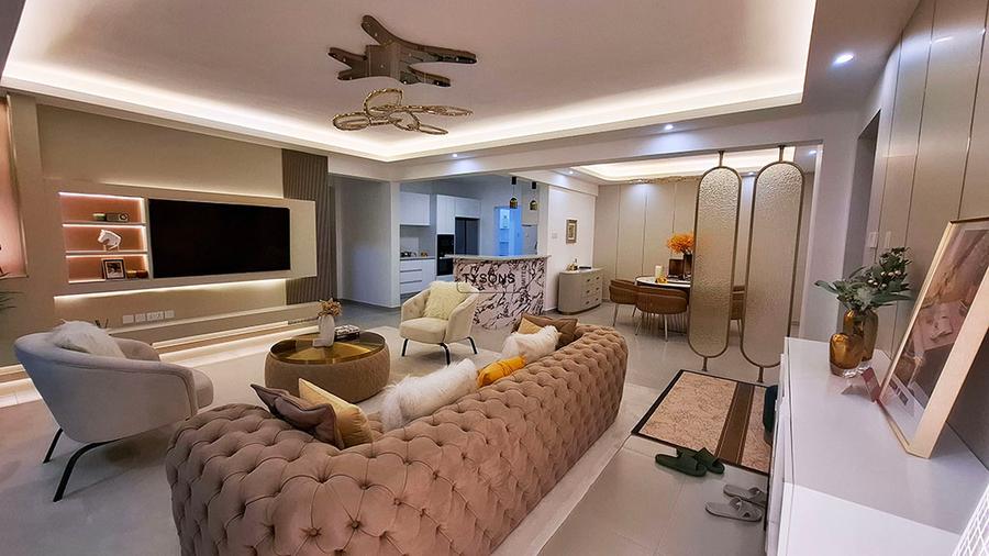 2 Bed Apartment with En Suite in Kilimani