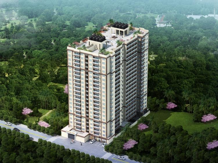 1 bed apartment with swimming pool at mvuli road