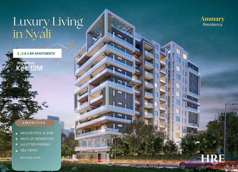 3 Bed Apartment with En Suite at Nyali