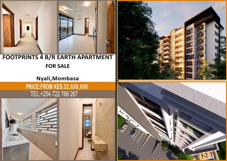 Furnished 4 Bed Apartment with En Suite at Nyali Beach Road