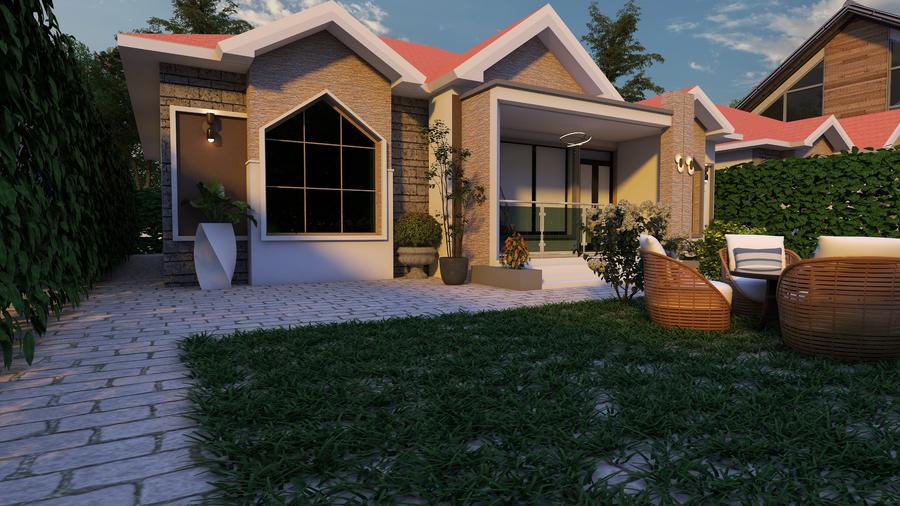 4 Bed House with En Suite at Yukos, Kitengela