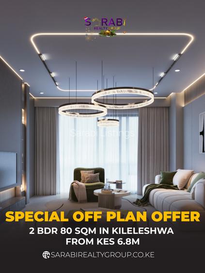 2 Bed Apartment with En Suite in Kileleshwa