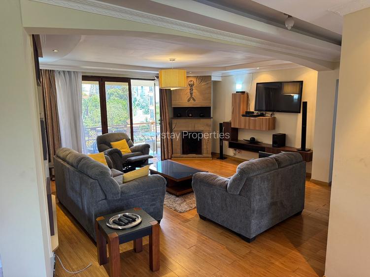 Furnished 3 Bed Apartment with En Suite in Kilimani