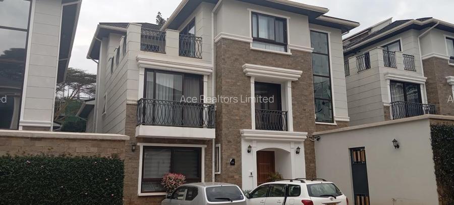 4 Bed Townhouse with En Suite at Peponi Road Spring Valley Nairobi