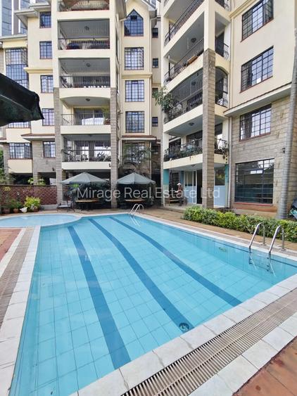 Furnished 3 Bed Apartment with Swimming Pool in Kilimani